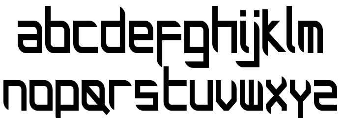 TASIQ Font LOWERCASE