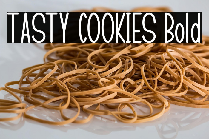 TASTY COOKIES Bold Example 2