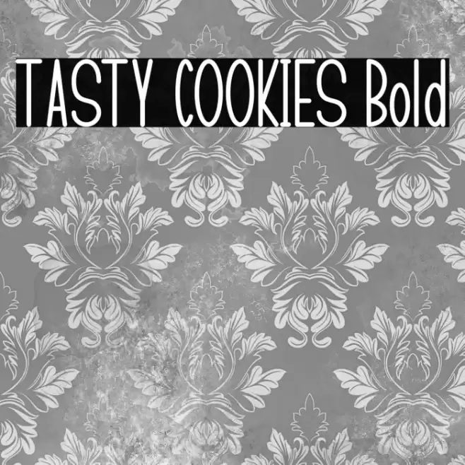 TASTY COOKIES Bold Fuentes examples