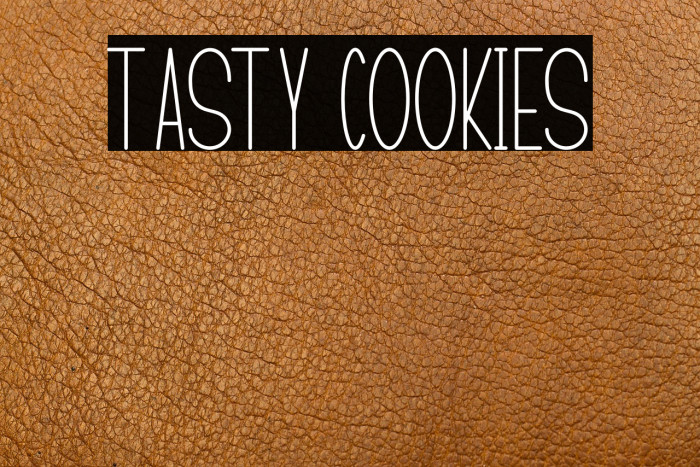 TASTY COOKIES Example 2