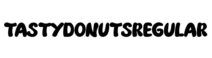 TASTYDONUTSRegular  Frei Schriftart Herunterladen