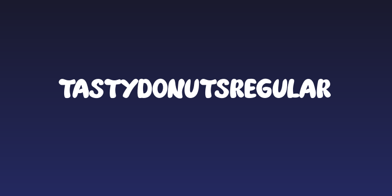 TASTYDONUTSRegular Social Header