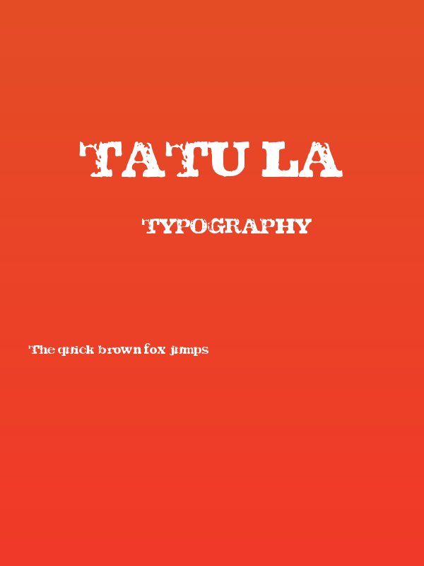 TATU LA Poster