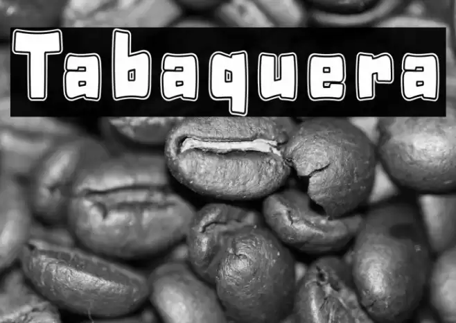 Tabaquera Font examples