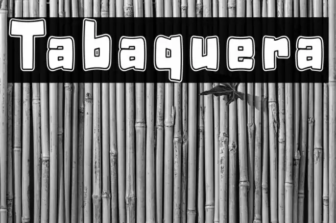 Tabaquera Font examples