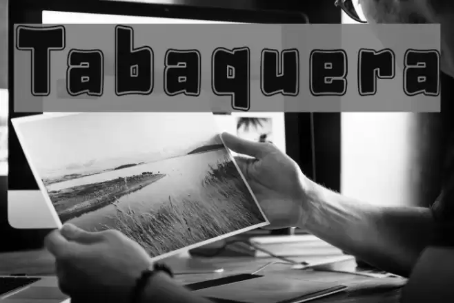 Tabaquera फ़ॉन्ट examples