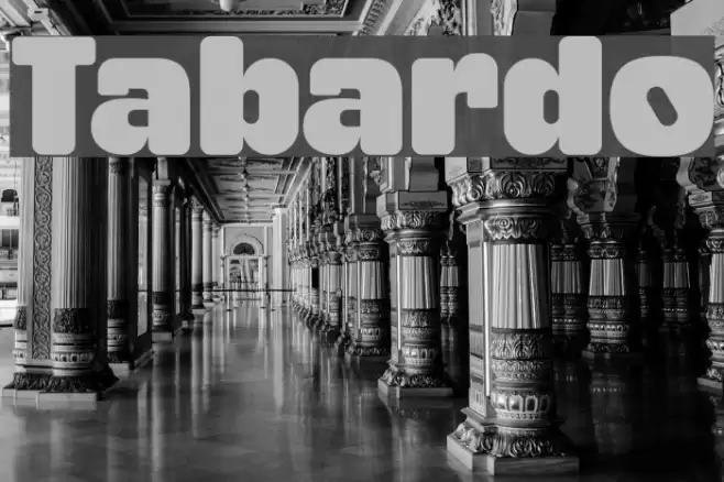 Tabardo Font examples