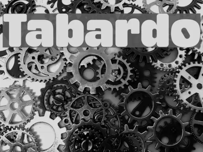 Tabardo Font examples