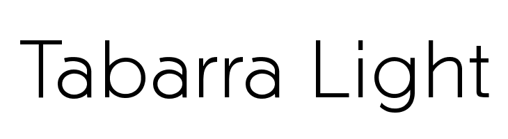 Tabarra Light Font