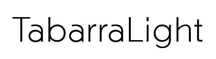 Tabarra Light फ़ॉन्ट