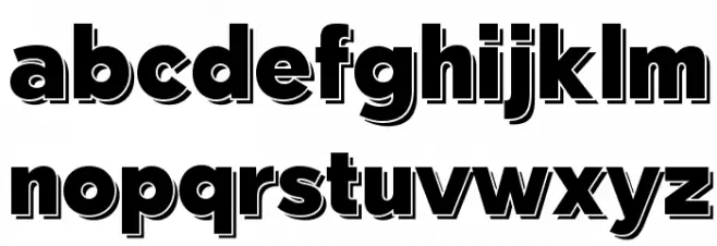 TabarraShadow Polices MINUSCULES