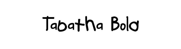 Tabatha Bold  les polices de caractères gratuit tlcharger