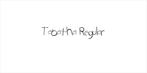 Tabatha Regular Logo