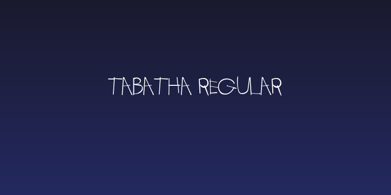 Tabatha Regular Social Header