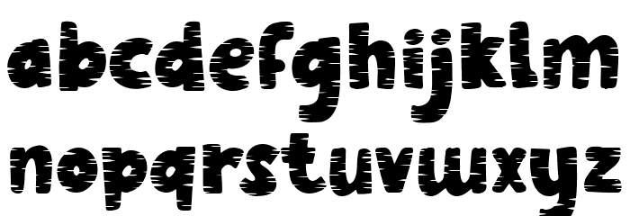 Tabby Display - Personal Use Font LOWERCASE