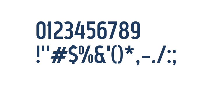 Tabel Sans Other Characters