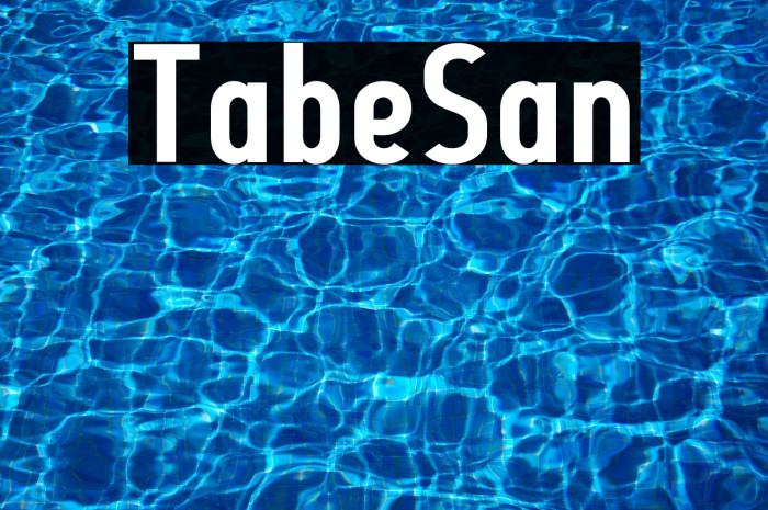 Tabel Sans Example 3