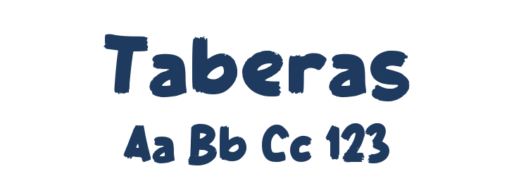 Taberas Font Preview