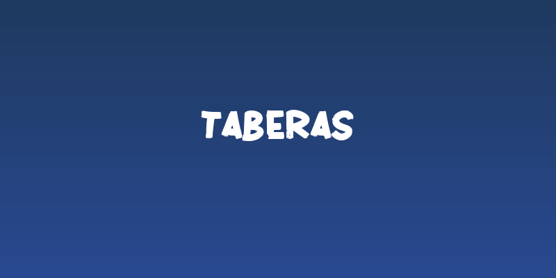 Taberas Social Header
