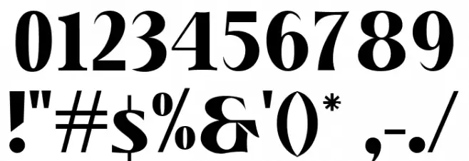 Tabernae Montana Serif 字体 其它煤焦