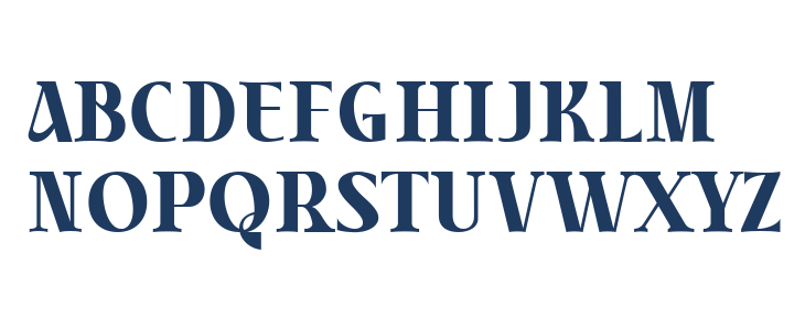 Tabernae Montana Serif Uppercase