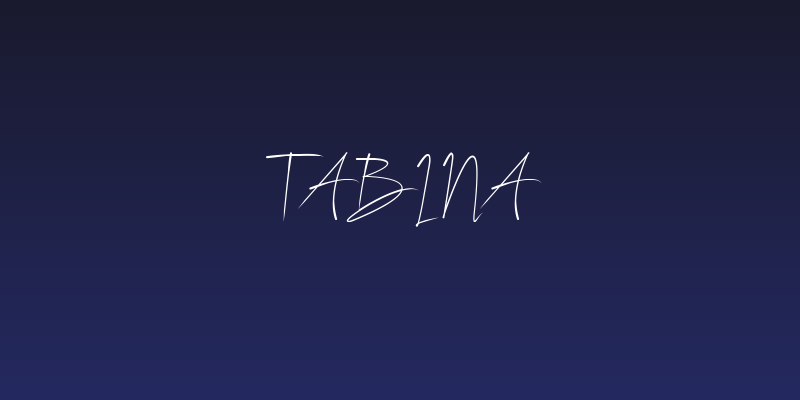 Tabina Social Header