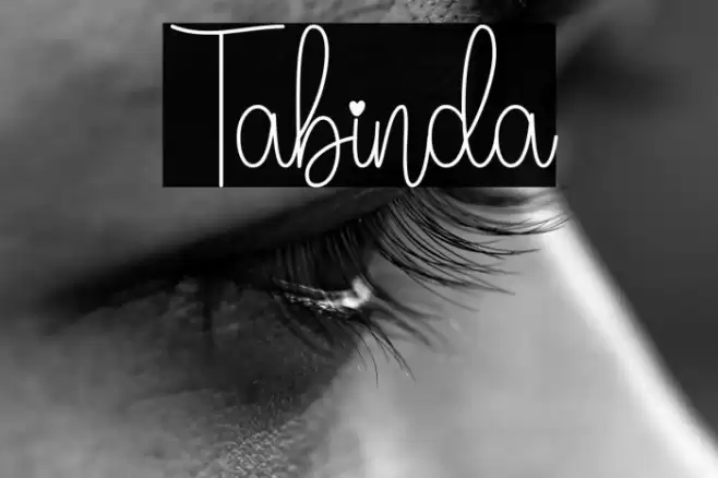 Tabinda Caratteri examples