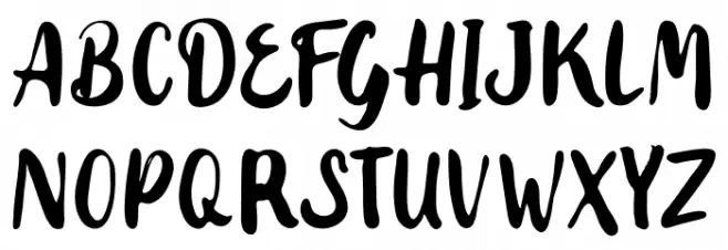 Tabio Font OTHER CHARS