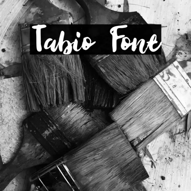Tabio Font examples