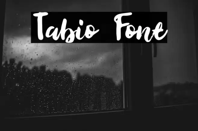 Tabio Font examples