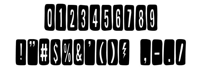 Tabique Nasal Font OTHER CHARS