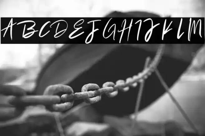 TabithaSmest Font examples