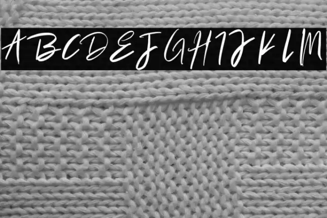 TabithaSmest Font examples