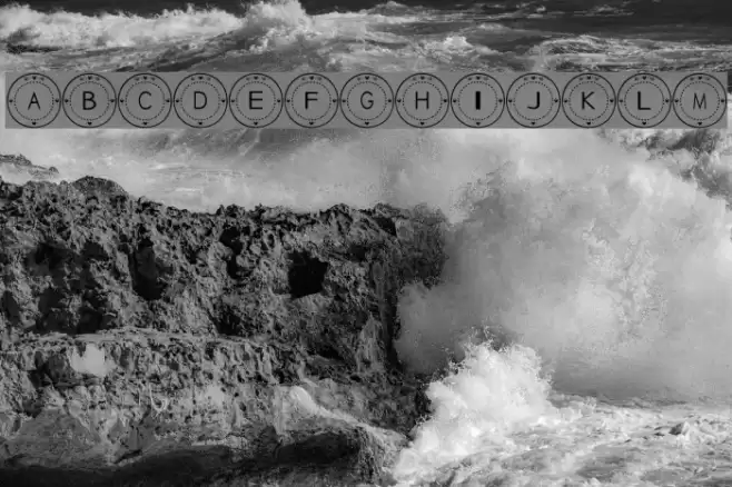 Tableware Font Schriftart examples