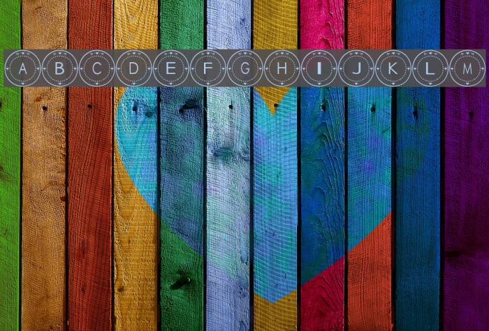 Tableware Font Fuentes examples
