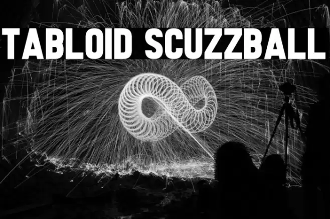 Tabloid Scuzzball Caratteri examples