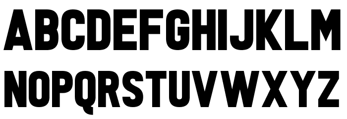 Tabloid Scuzzball Font LOWERCASE