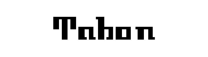 Tabon Font