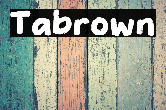 Tabrown Example 2