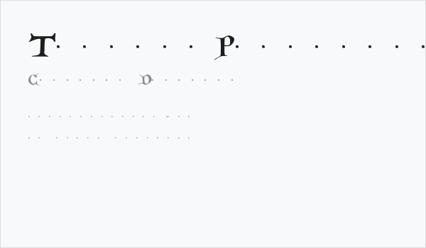 Tabula-Peutingeriana---Capitel-Bold-Italic Business Card