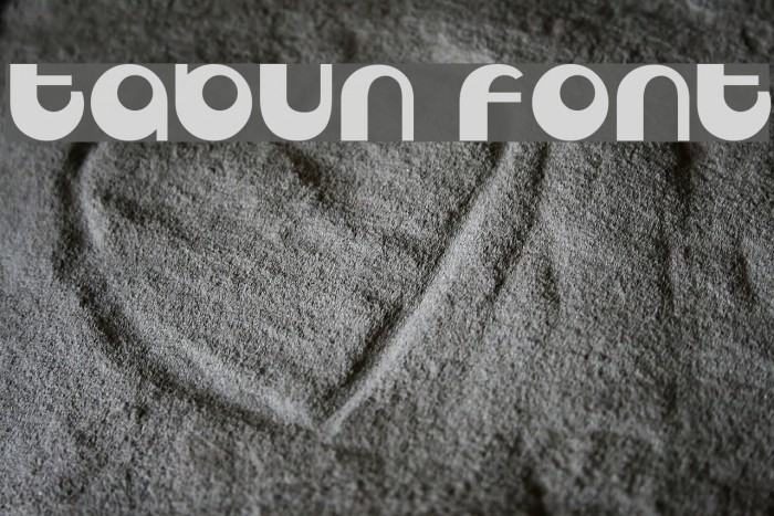 Tabun Font examples