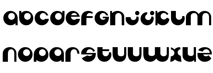 Tabun Font LOWERCASE