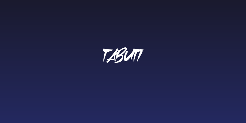 Tabuti Social Header