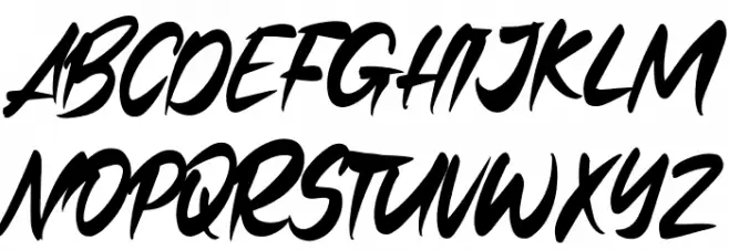 Tabuti Schriftart Groß