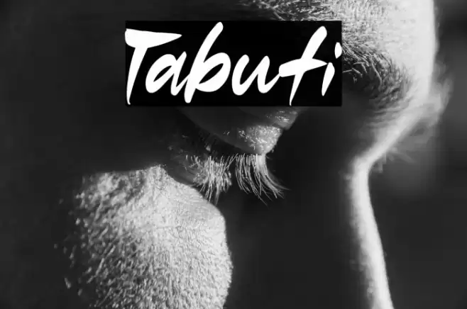 Tabuti Font examples