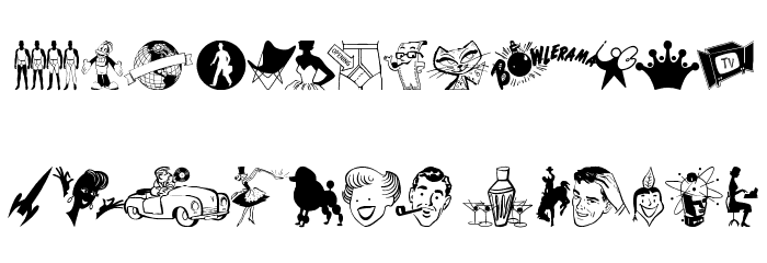 TackODing Dingbat لخطوط تنزيل صغيرة