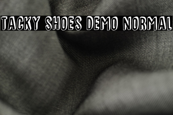 Tacky Shoes DEMO Normal Example 2