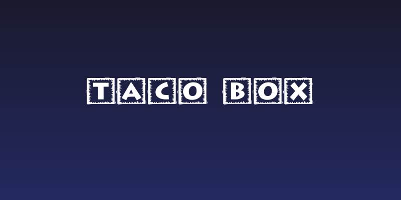 Taco Box Social Header