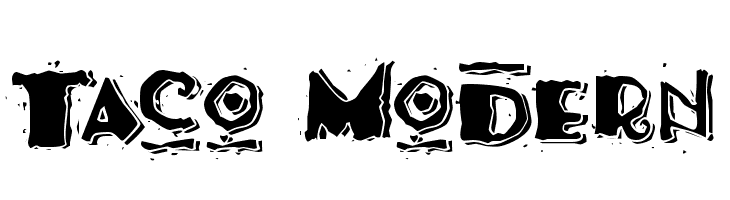 Taco Modern  font caratteri gratis