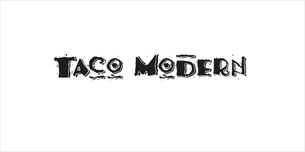 Taco Modern Logo